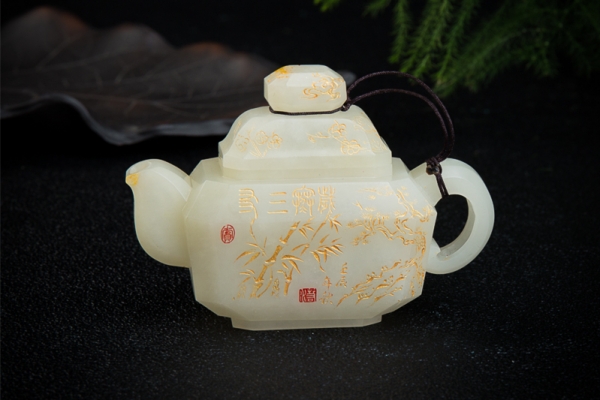 刀尖上的藝術(shù)，和田玉籽料玉雕精品賞析