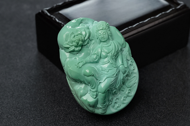 匠心雕刻，成就不凡——精品綠松石雕件欣賞（2）