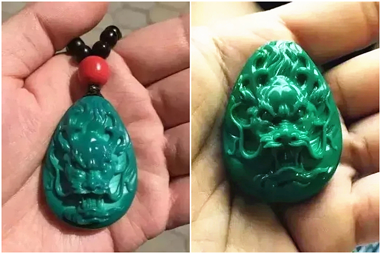 綠松石圖片，一件完美的綠松石成品是怎么來的？（7）
