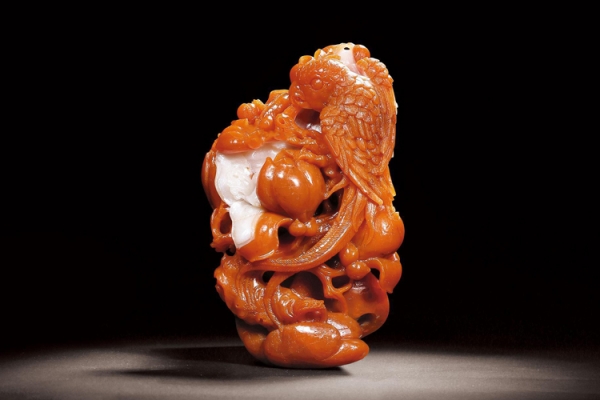工藝精湛的老南紅瑪瑙作品欣賞