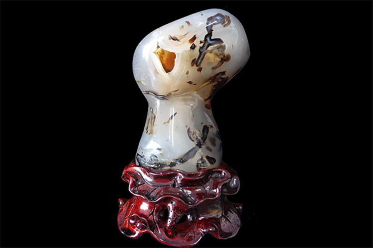 瑪瑙石原石圖片，瑪瑙擺件欣賞（3）