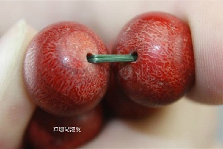 紅珊瑚真假鑒別，天然紅珊瑚真假對(duì)照?qǐng)D（10）