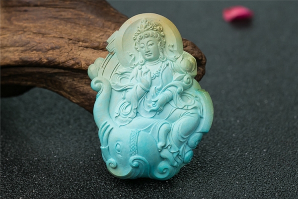 云蓋寺綠松石圖片，綠松石雕刻件精品欣賞