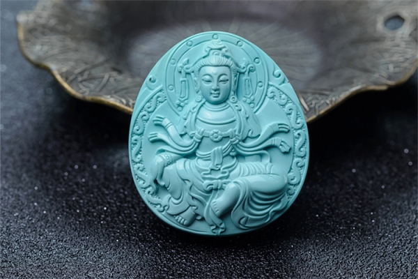 云蓋寺綠松石圖片，綠松石雕刻件精品欣賞