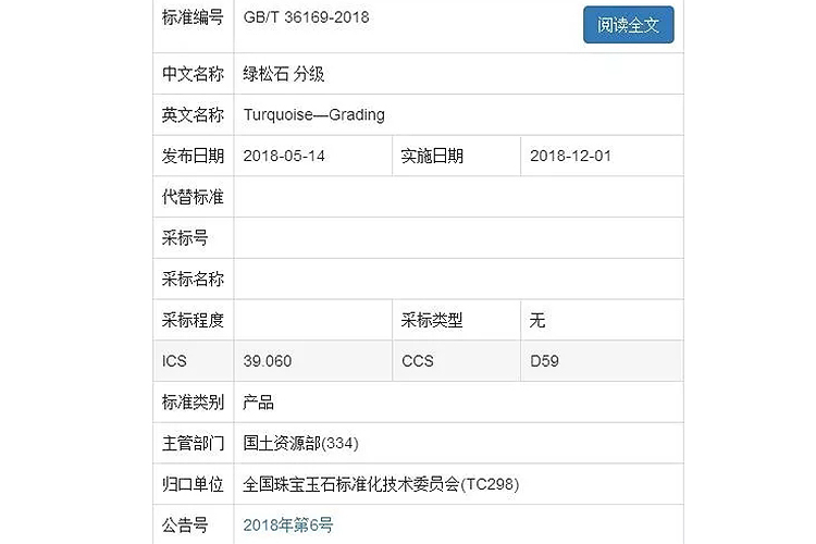 綠松石怎么鑒定分級？綠松石國家分級標(biāo)準(zhǔn)（2）