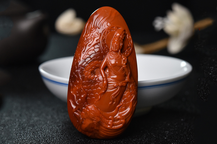 天然南紅瑪瑙的功效，天然南紅瑪瑙圖片（4）