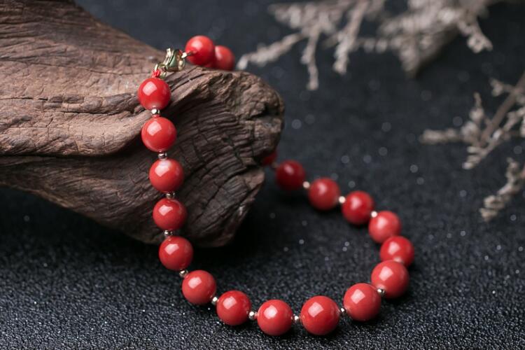 紅珊瑚手鏈價(jià)格圖解，紅珊瑚手鏈欣賞（5）