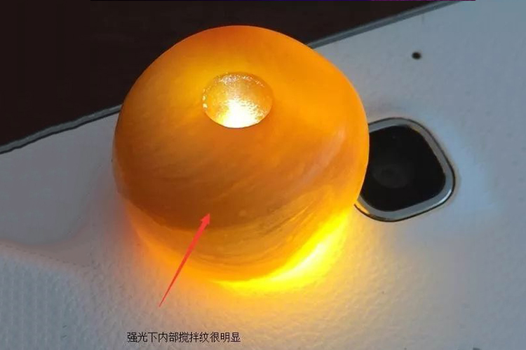 真假蜜蠟怎么區(qū)分圖片，怎么辨別蜜蠟的真假圖（3）