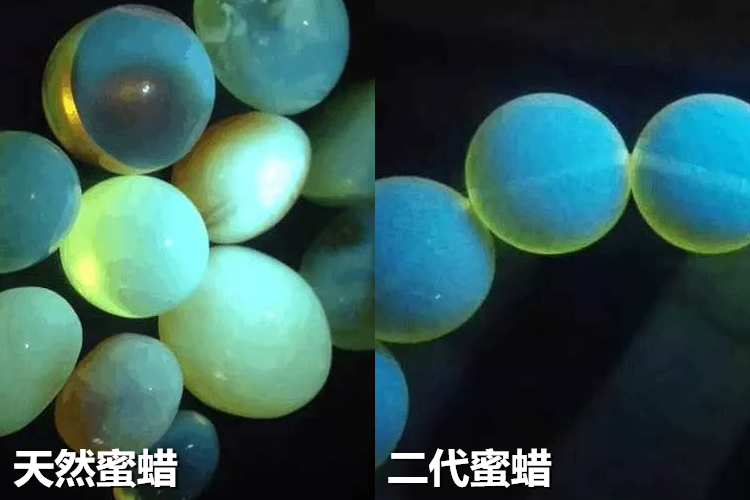 天然蜜蠟怎么鑒別？老蜜蠟的鑒別（2）