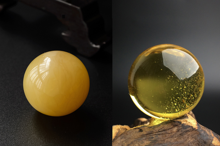 蜜蠟和琥珀的區(qū)別圖片展示，琥珀和蜜蠟?zāi)膫€(gè)價(jià)值高？（1）