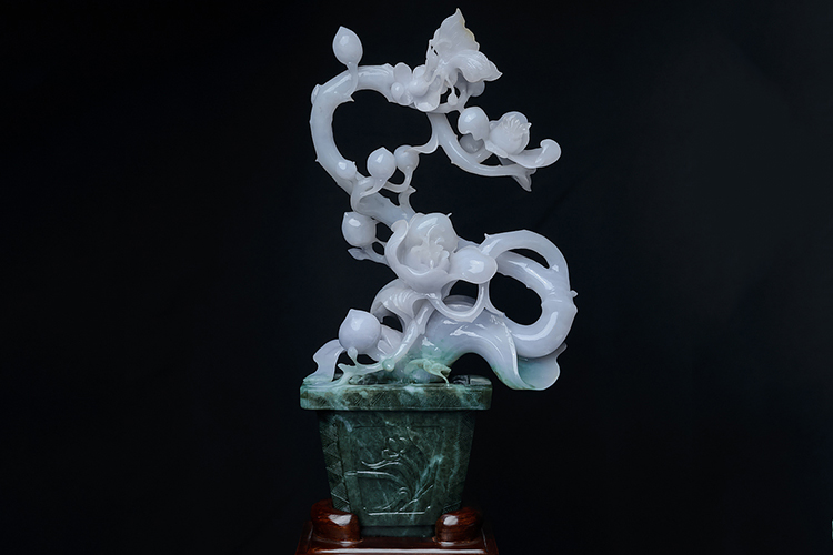 花開富貴玉雕欣賞，花開富貴圖片（2）