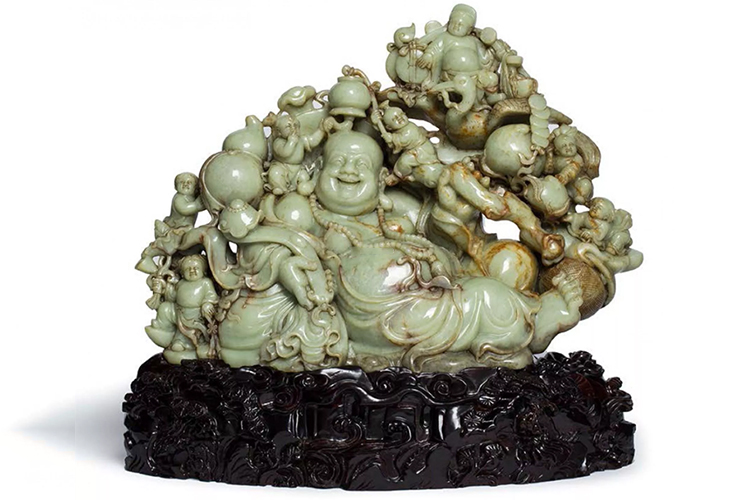 岫玉擺件圖片，精品岫玉擺件欣賞（9）
