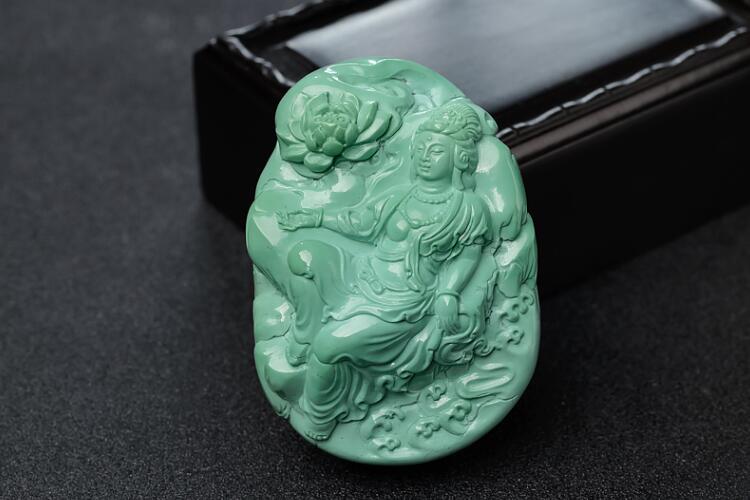 高瓷綠松石圖片欣賞，什么是高瓷綠松石？（4）