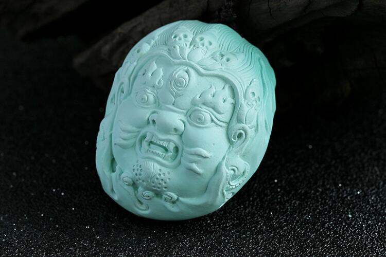 綠松石吊墜美圖欣賞，精品綠松石鑒賞（7）