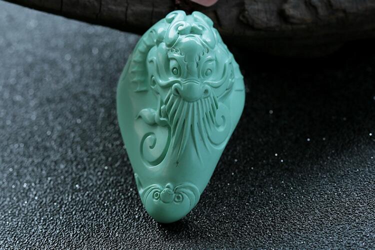 綠松石吊墜美圖欣賞，精品綠松石鑒賞（6）