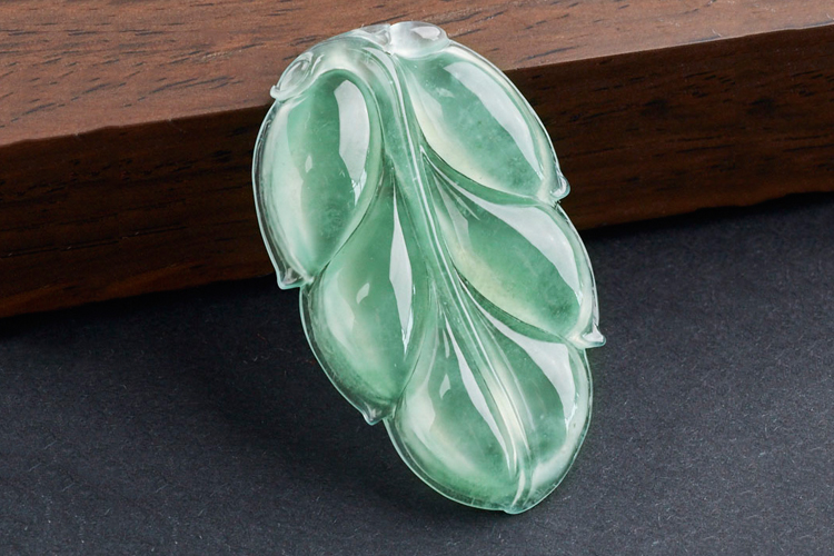 翡翠葉子圖片欣賞，翡翠葉子精品大全（5）