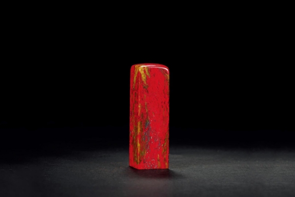大紅袍雞血石竟然那么美！頂級(jí)大紅袍雞血石欣賞