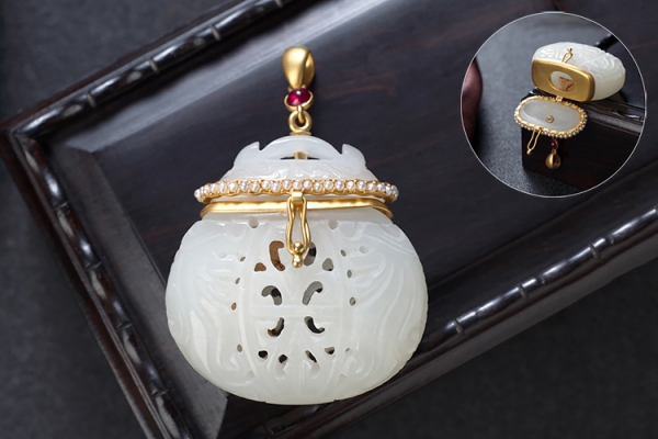 和田玉鑲金吊墜價(jià)格介紹，和田玉鑲金吊墜一般多少錢？