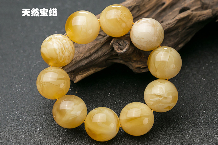蜜蠟的鑒別，蜜蠟真假對比圖（2）