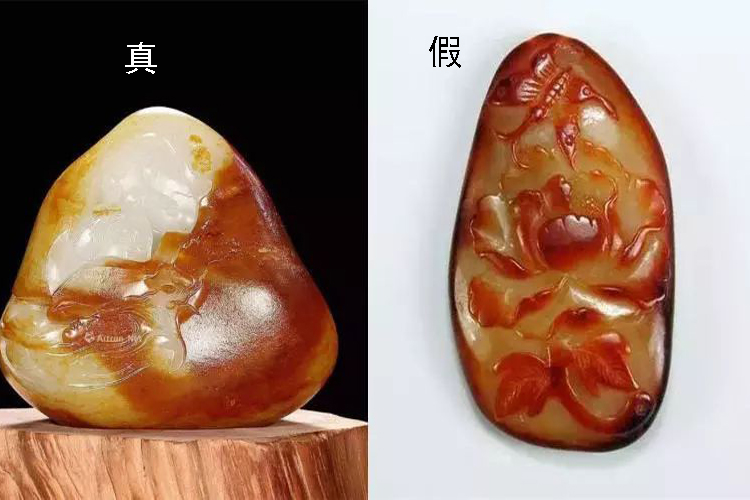 怎么鑒別和田玉？染色和田玉的特點(diǎn)是什么？（6）