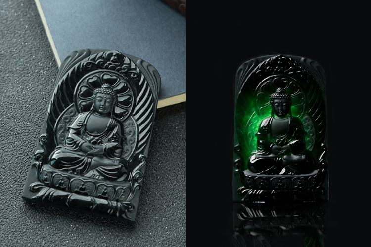 大日如來(lái)佛圖片，玉雕中的大日如來(lái)佛賞析（4）