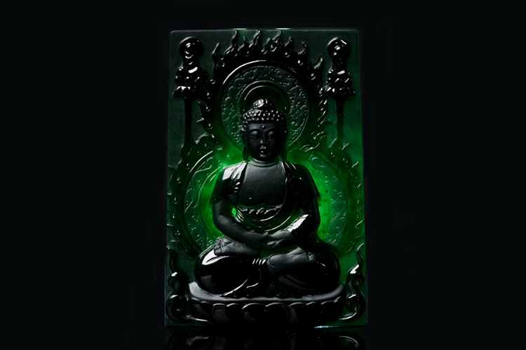 大日如來(lái)佛圖片，玉雕中的大日如來(lái)佛賞析（5）
