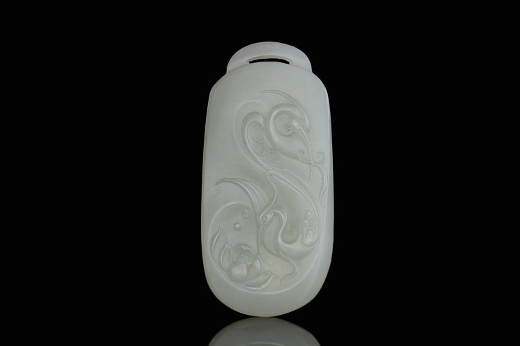 鶴的寓意是什么？仙鶴玉雕欣賞（1）