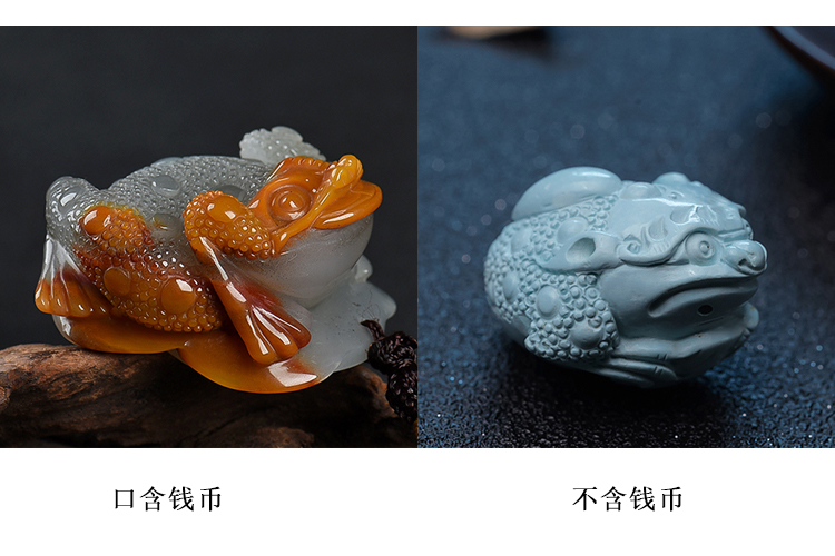 金蟾圖片賞析，常見的招財金蟾造型（5）