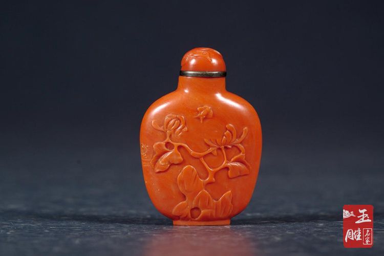 清代紅珊瑚雕件-玉雕名家