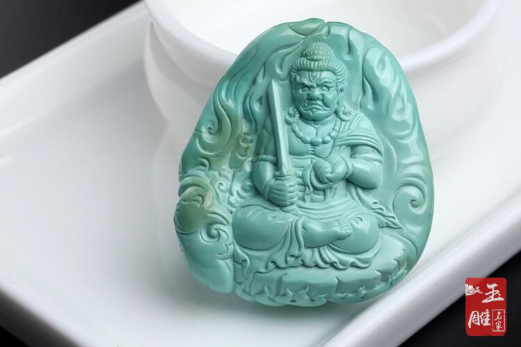 高瓷綠松石-玉雕名家