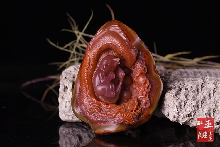 南紅瑪瑙瓦西料的特點-玉雕名家