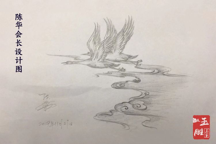 寓意美好的白天鵝-玉雕名家