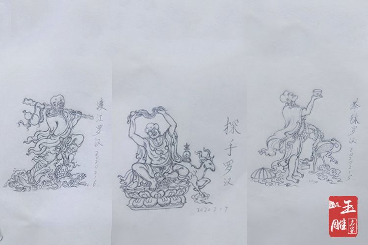 玉雕師王廣志羅漢-玉雕名家