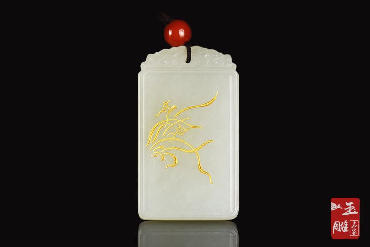玉雕蘭花-玉雕名家