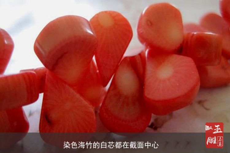 紅珊瑚的紋理放大圖片-玉雕名家