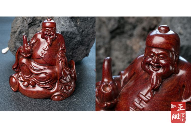 小葉紫檀牛毛紋介紹-玉雕名家