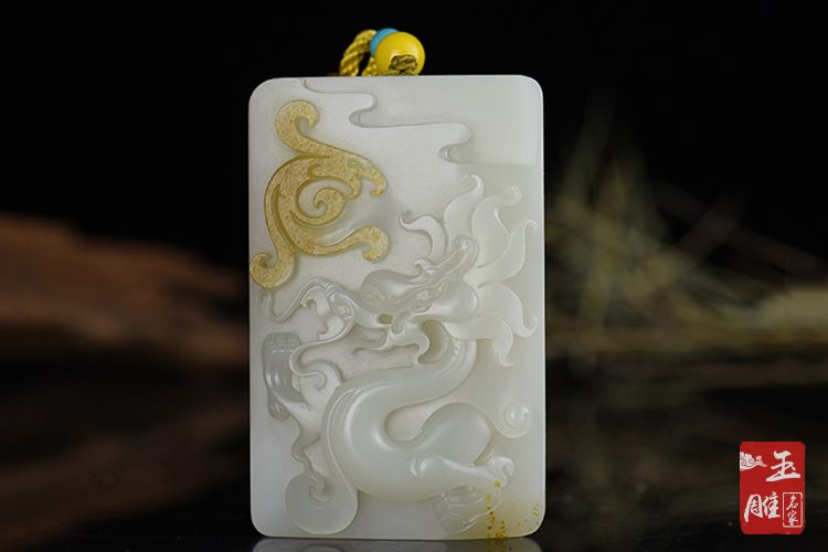 龍鳳呈祥圖片-玉雕名家